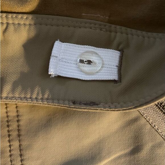 Athleta Tan Zipper Pocket Athletic Pants Size 10 - Picture 5 of 12